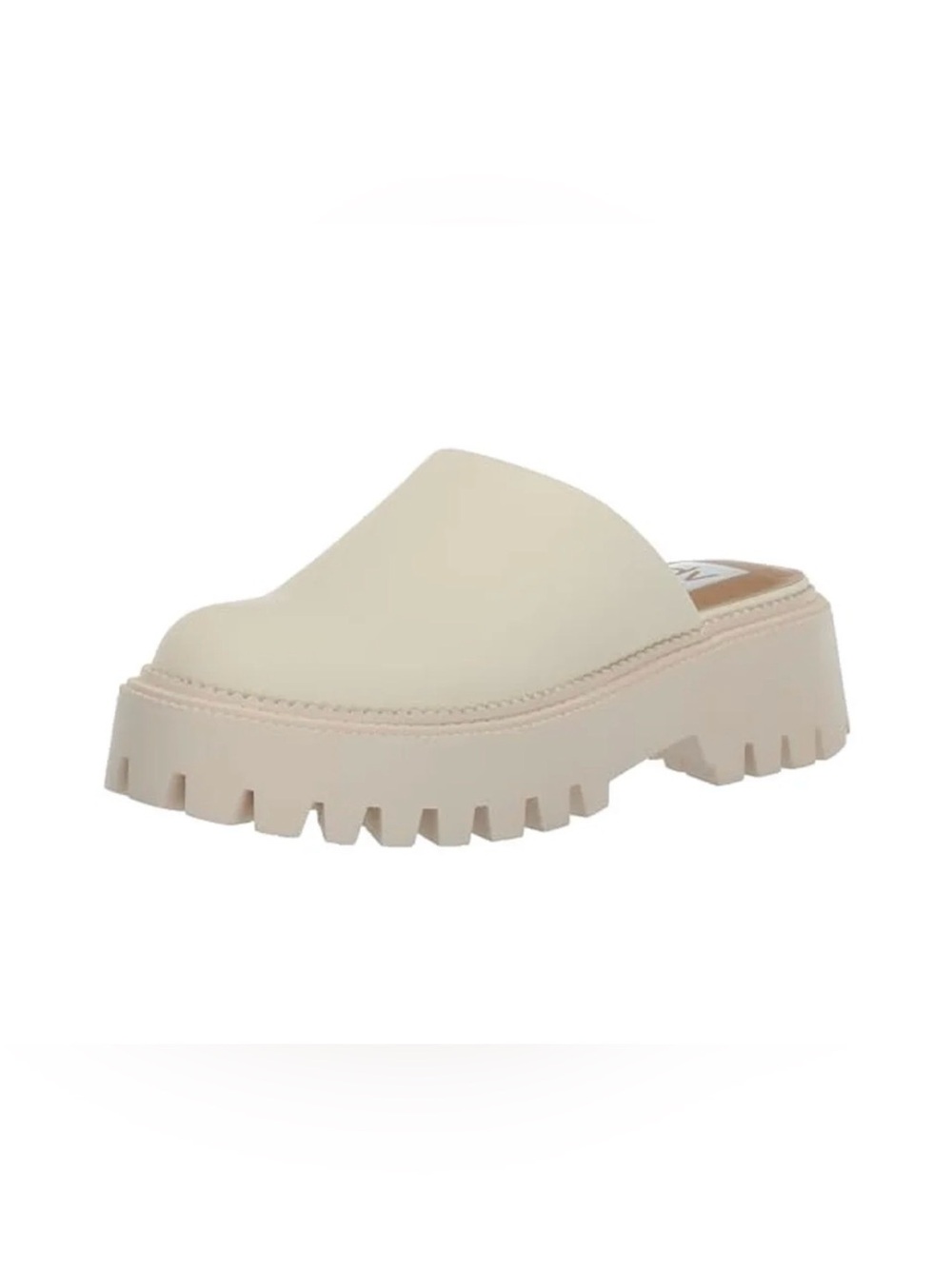 Dolce Vita Ivory Slip-On Platform Clogs